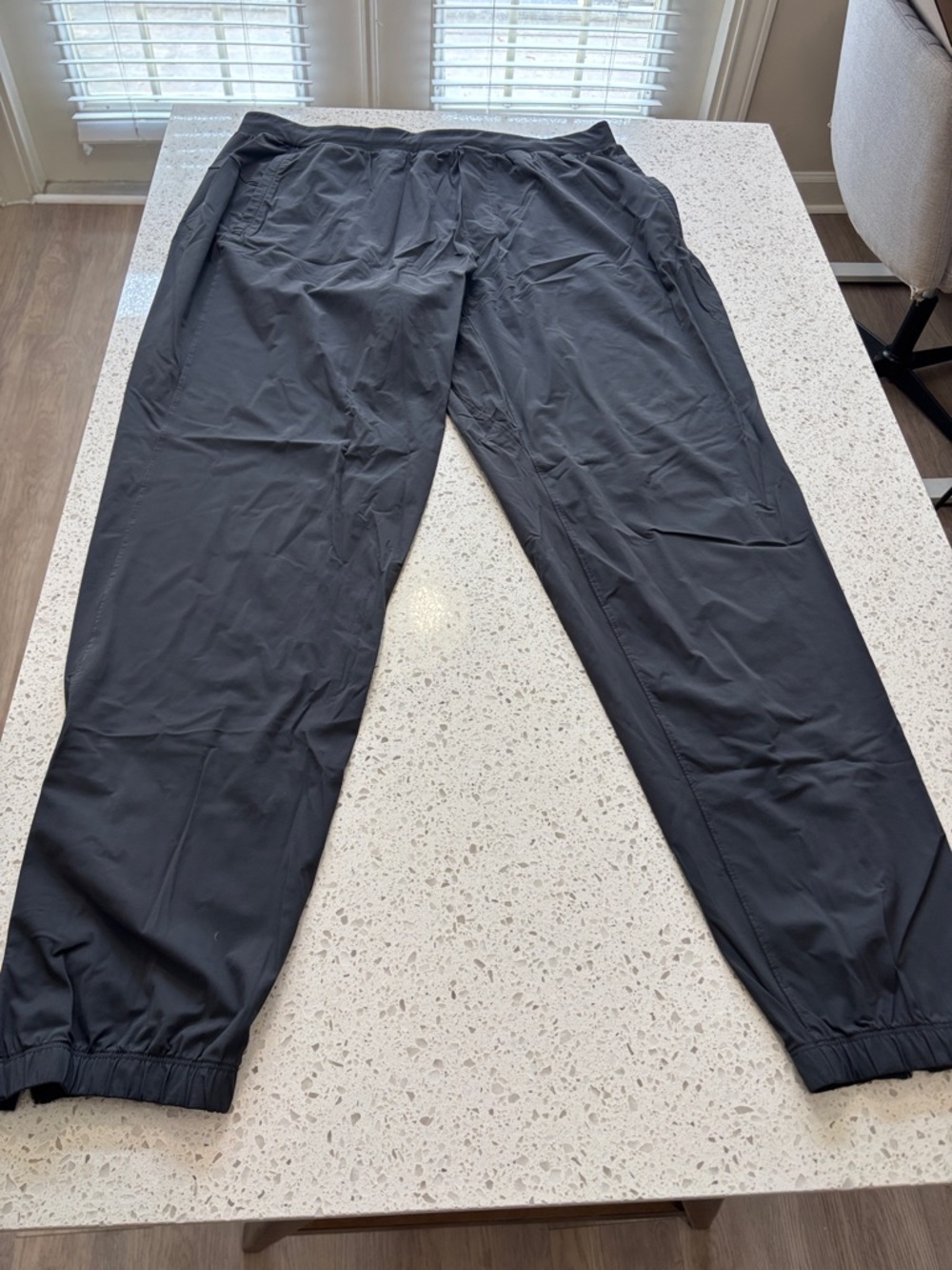lululemon athletica Men's Black Performance Jogger Pants
